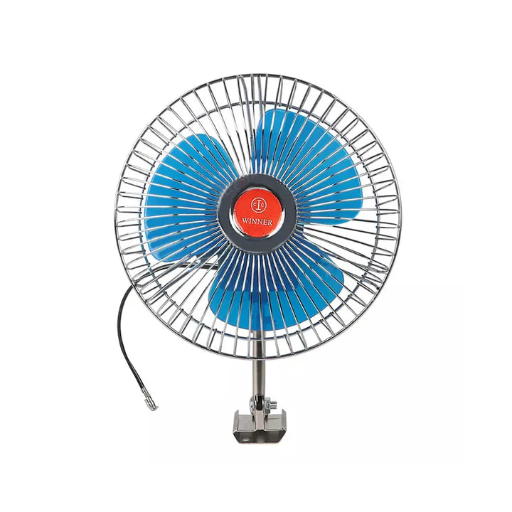 Car Fan 12 Volt Dc Automotive Oscillating (1Pcs)