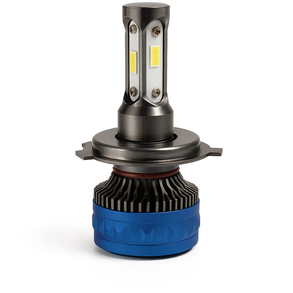 3D H4 Ultra-Bright LED Headlight Bulb – 120W | 12V–80V | 6500K (Universal Bike LED)