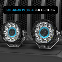 Round 7Inch Off-road Spotlight (2Pcs set)