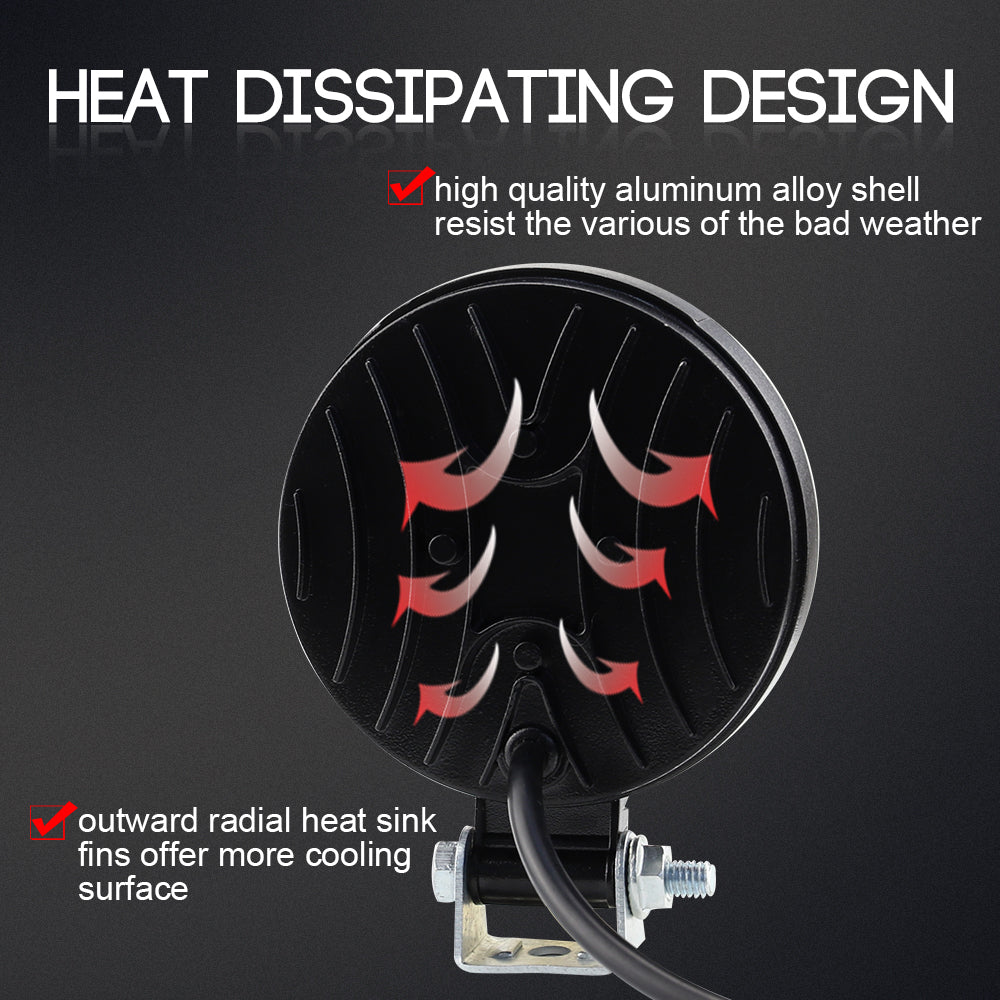 42W Round LED Spotlight (1Pcs)