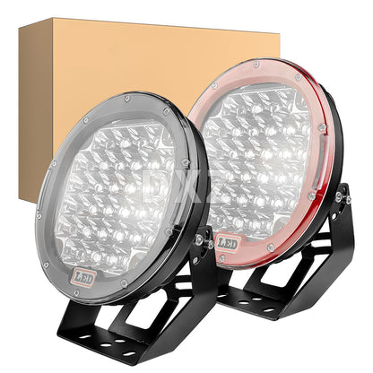 4X4 9 Inch Off-Road Driving Lights (2Pcs)