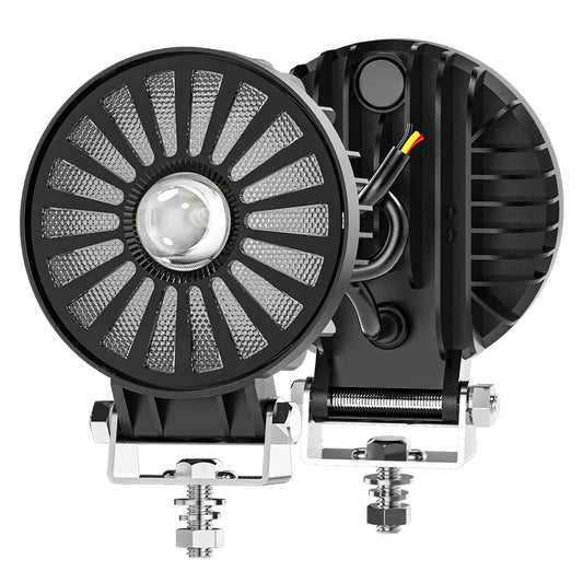 RGB Round LED Strobe Spotlight (1Pcs)