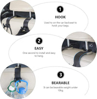 Car Headrest Hooks (2Pcs set)