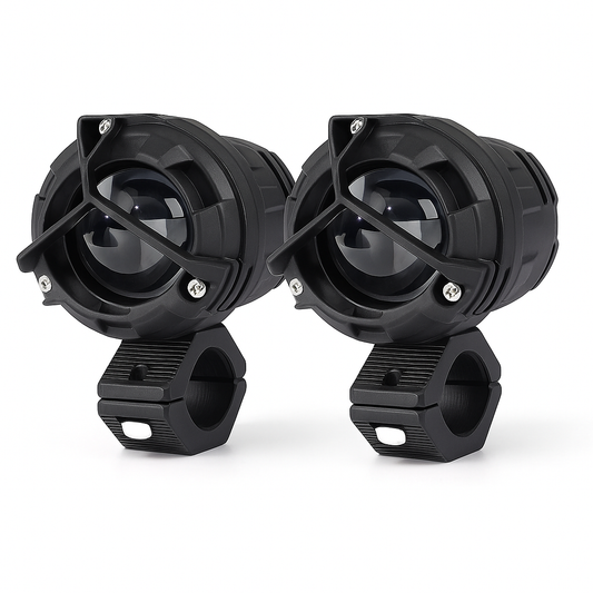 HIGH END 45W Bi-Color Motorcycle Projector Fog Lights | IP67 | 12–36V | 12-Month Warranty