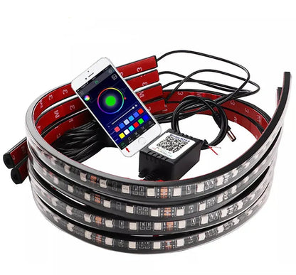 Underglow Neon Light Kit For Car (4Pcs set)