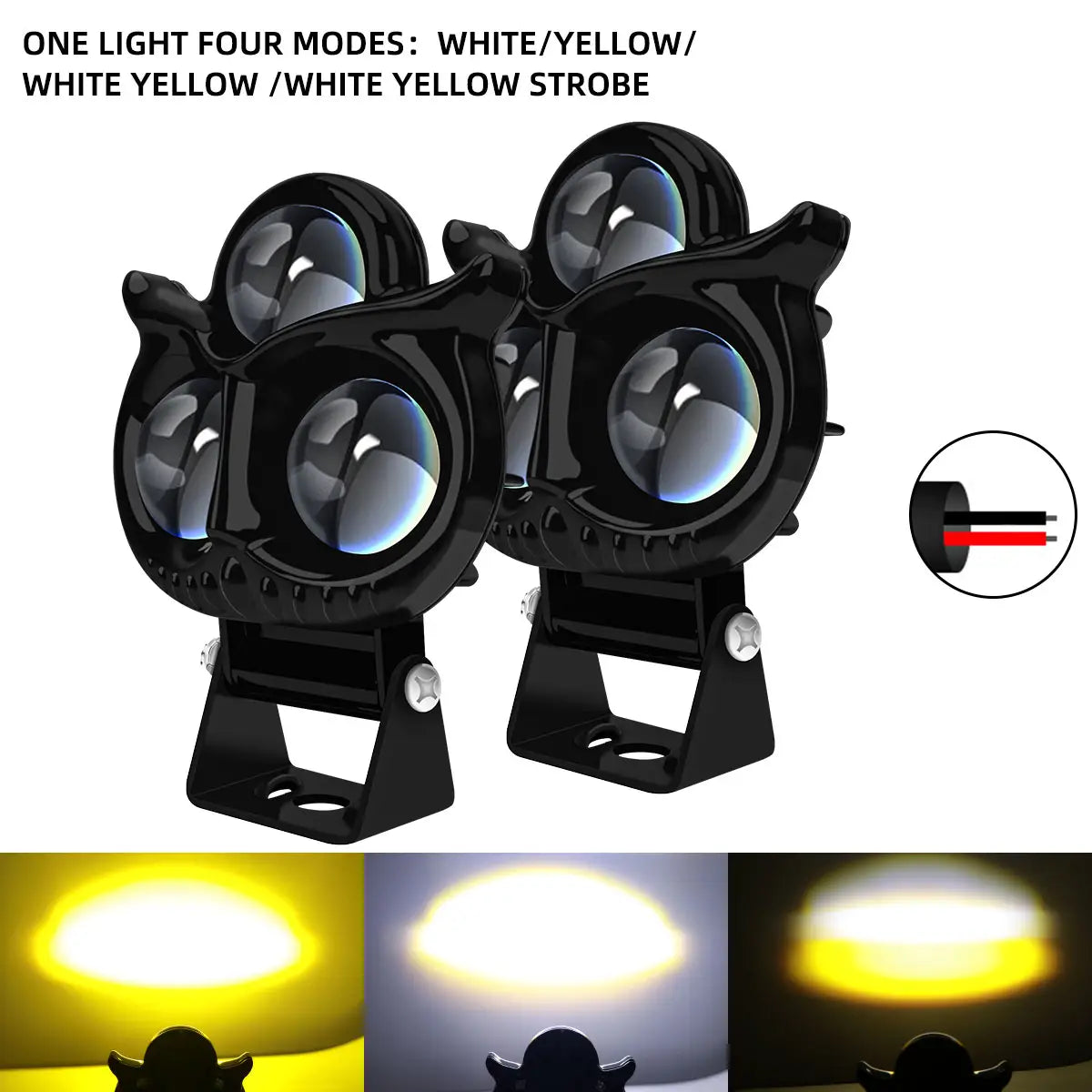 3 Eye Owl Light (1Pcs)