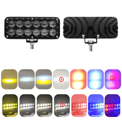 12 Lens Multi-Function LED Light