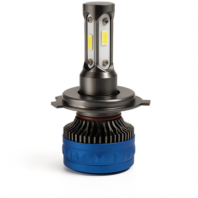 3D H4 Ultra-Bright LED Headlight Bulb – 120W | 12V–80V | 6500K (Universal Bike LED)