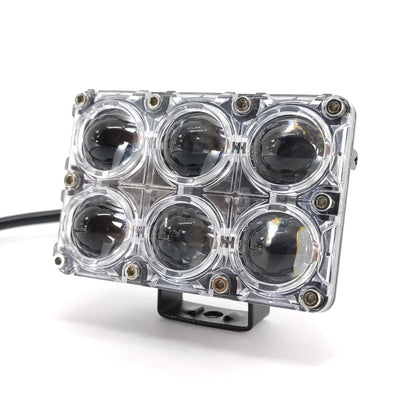 6 Lens Rectangular light (4 in 1) (1Pcs)