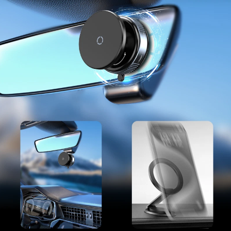 Vacuum Magnetic Suction Car Phone Holder Cellphone Stand Daily Phone Bracket