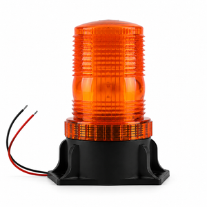 Universal 12V/24V LED Emergency Beacon Light for Tractors & Commercial Vehicles