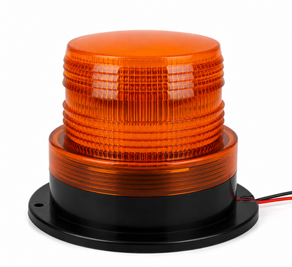 Universal 12V Revolving LED Beacon Light for Tractors & Commercial Trucks