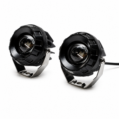 Ki Karry K95 60W 7000LM Dual-Color Motorcycle Spotlights (1 Pair)