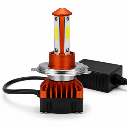 KYT HS1 55W 3-Side AC/DC LED Headlight Bulb for Bikes & Three-Wheelers