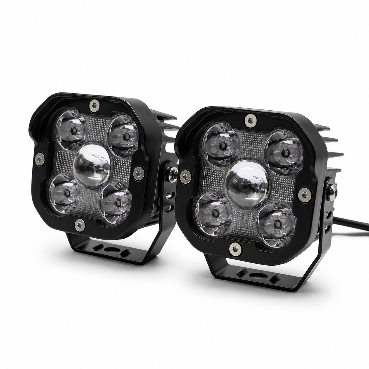 Ki Karry K97 120W 14000LM Laser Spotlight Pair with DRL