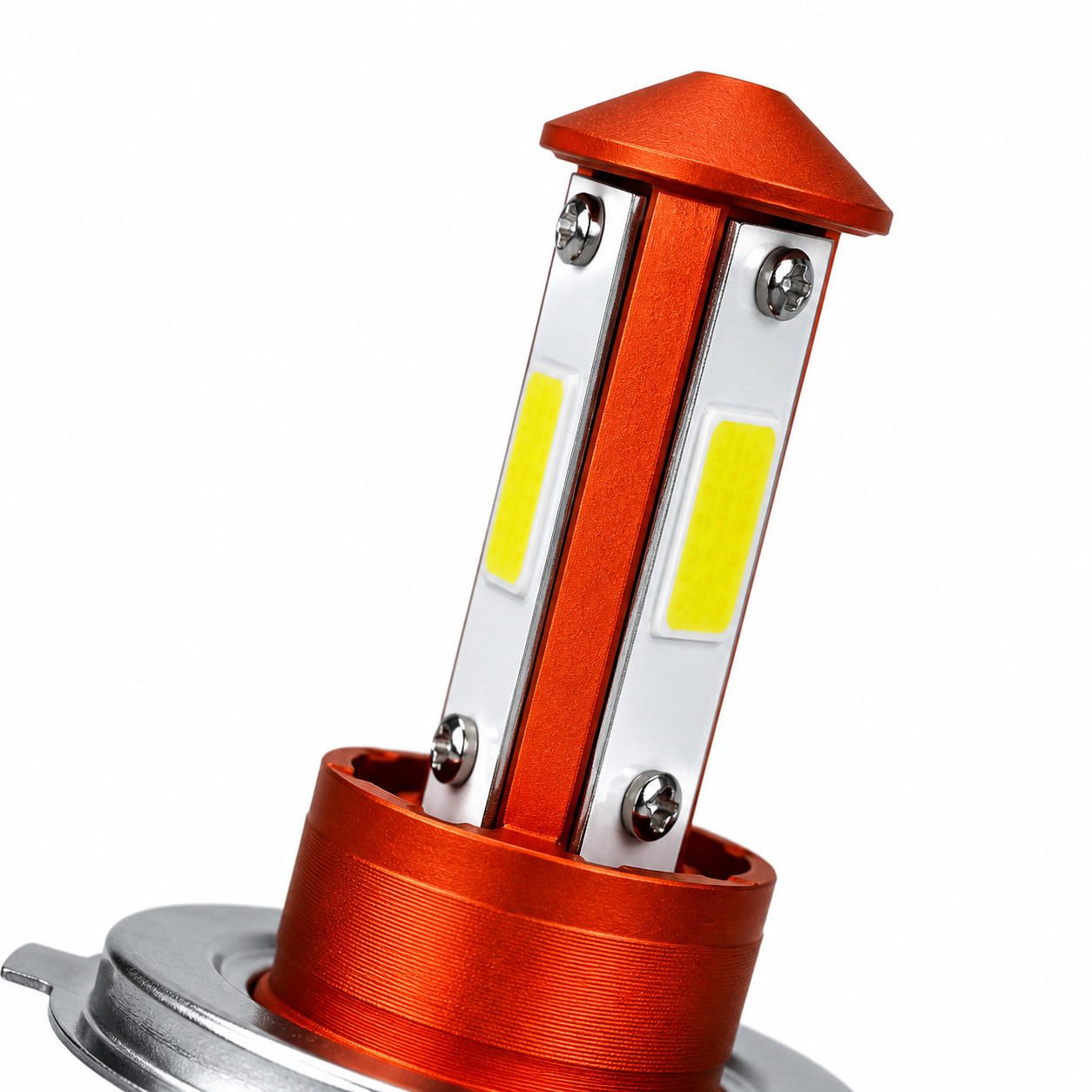 KYT HS1 55W 3-Side AC/DC LED Headlight Bulb for Bikes & Three-Wheelers