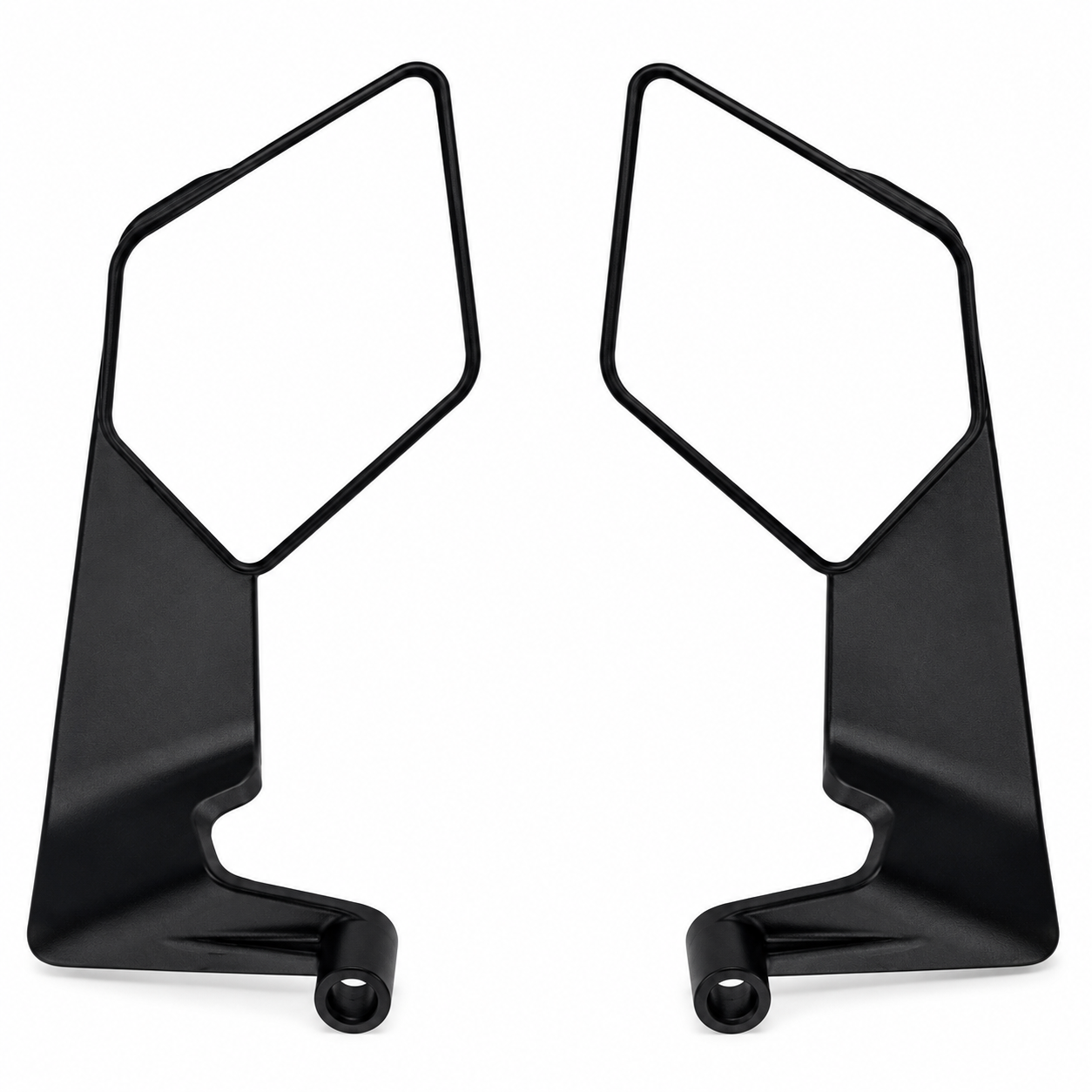 Tractor Hood & Bikes Universal Heavy-Duty Metal Arm Mirrors