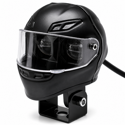 Ki Karry S5 Series 25W Dual-Color Helmet Design Pod Light (Yellow/White) (1pc)