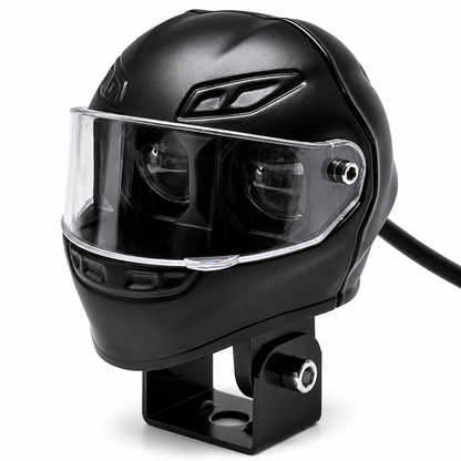 Ki Karry S5 Series 25W Dual-Color Helmet Design Pod Light (Yellow/White) (1pc)