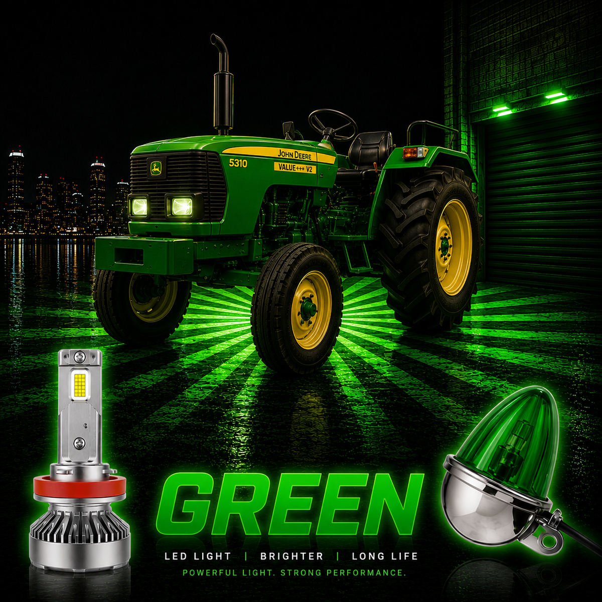 Watermelon Light U.S.A. - 1 Year Guarantee Of Led Bulb (1 Pc)
