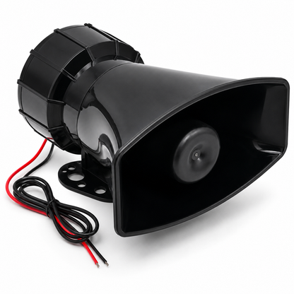 100W Siren & PA Mic System | 12V | 7 Tone